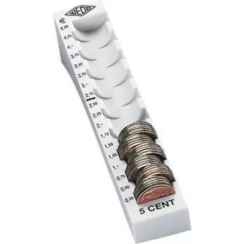 Skaitīšanas dēlis WEDO 5 CENT Gaiši pelēks 160 700537 – izglītojošs abaka stila skaitīšanas dēlis