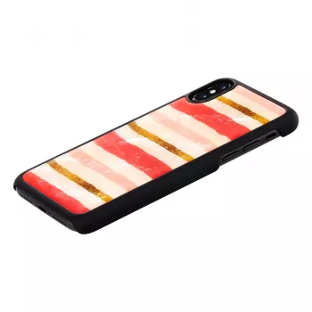 Viedtālruņa maciņš iKins iPhone XS / iPhone XS Max Short Cake Melns aizsargapvalks