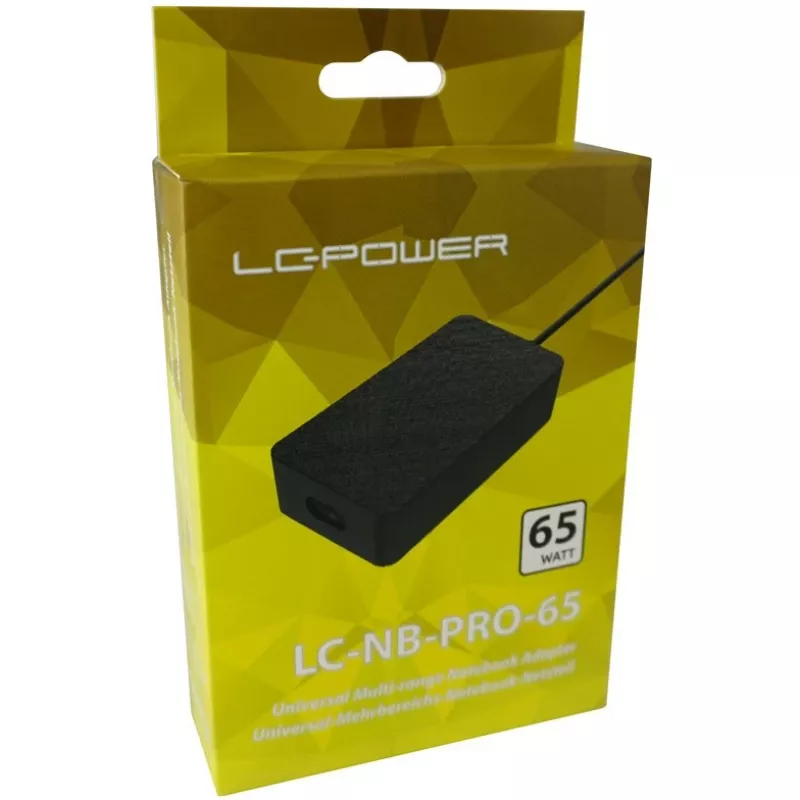 Strāvas adaptera pārveidotājs LC-Power LC-NB-PRO-65