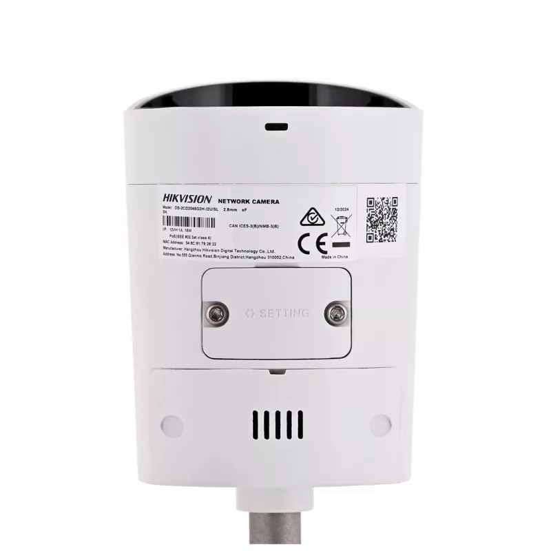Hikvision Pro Series ar AcuSense DS-2CD2046G2H-I2U/SL(2.8MM) drošības kamera Lodes IP drošības kamera Āra 2688 x 1520 pikseļi Griestu/sienas