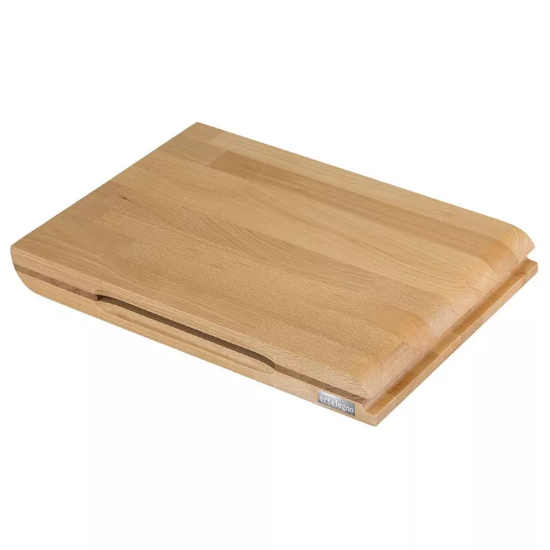 ARTELEGNO TORINO Divpusīgs dižskābarža koka griešanas dēlītis 40 x 30 cm