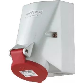 MENNEKES CEE-sienas kontaktligzda 5x32A 422 TwinCONTACT 6h 400V IP44 UT 180° 422 (422.)