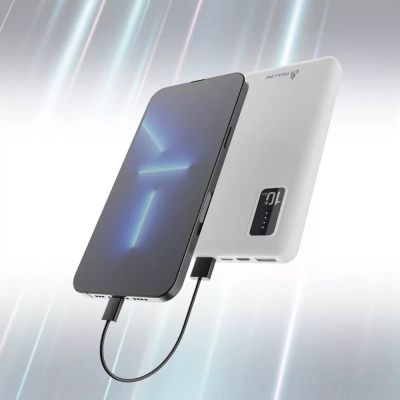 Pārnēsājams ārējais akumulators Extralink EPB-098W 10000mAh