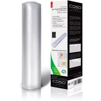 Caso | XXL profesionālā folijas ruļļa | 01224 | 1 vienība | Izmēri (P x G) 40 x 1000 cm | Rievota