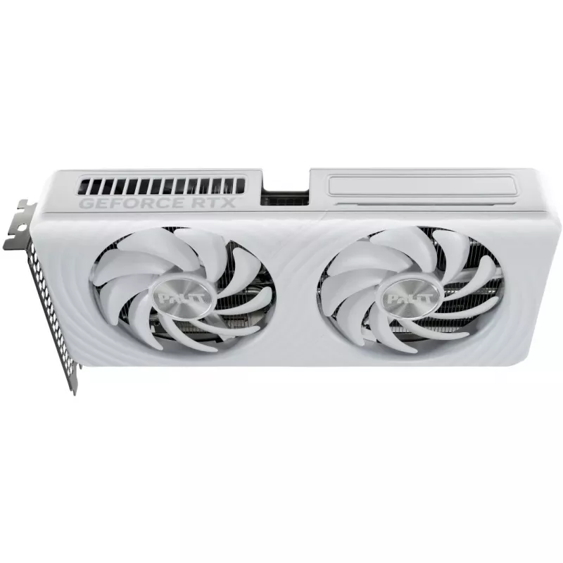 Grafikas karte Palit GeForce RTX 5060 Ti White OC — GeForce RTX 5060 Ti, 16 GB GDDR7, 128 bitu, PCIe 5.0, 2407 MHz