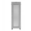 19 collu statīva skapis LANBERG FF01-8047-23SL 47U 800x1200 mm pelēks ar perforētām durvīm