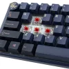 Ducky One 3 SF tastatūra Spēļu USB QWERTY angļu valoda zils
