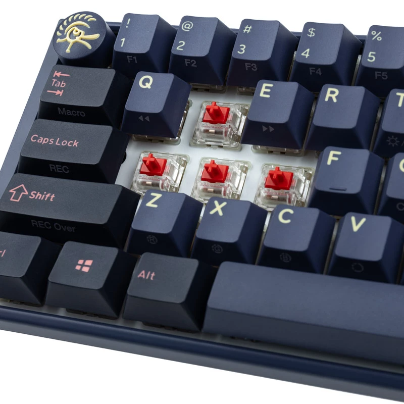 Ducky One 3 SF tastatūra Spēļu USB QWERTY angļu valoda zils