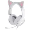 Austiņas Razer Kraken Kitty V3 X — spēļu austiņas ar RGB apgaismojumu, vieglu dizainu, iebūvētu mikrofonu