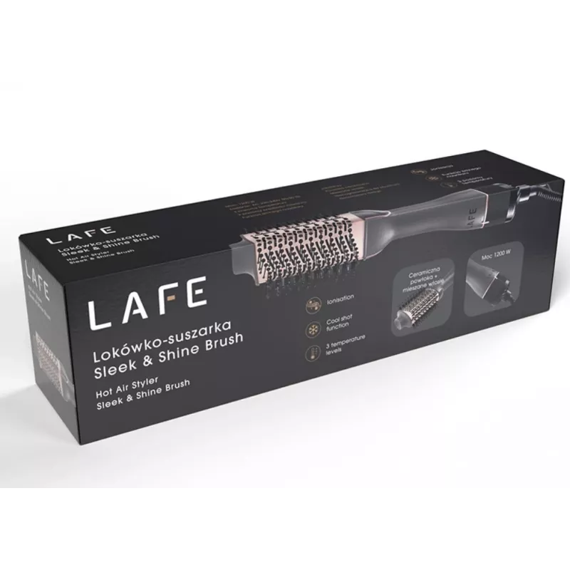Hot Air Styler LAFE 47460 Sleek and Shine Brush — LAFE karstā gaisa suka modelis 47460