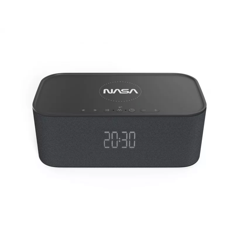 NASA SPC800 Bluetooth skaļrunis / modinātājpulkstenis / bezvadu lādētājs