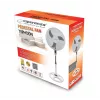 Esperanza EHF002WE, 16 '' stāvošais ventilators, balts un pelēks