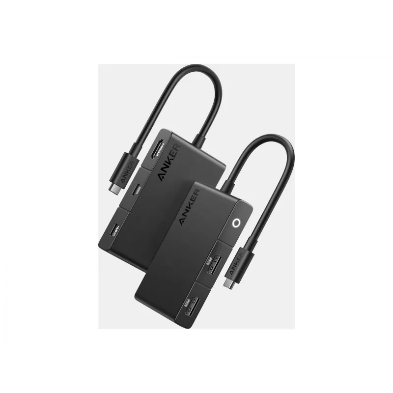 Anker 332 Vadu USB 3.2 Gen 1 Type-C Melns 100W 4K Ultra HD