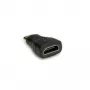 Value HDMI Adapter HDMI - HDMI Mini - BU/ST - Melns - HDMI Mini Spraudnis - HDMI Type A - HDMI Kontaktligzda (12.99.3152)