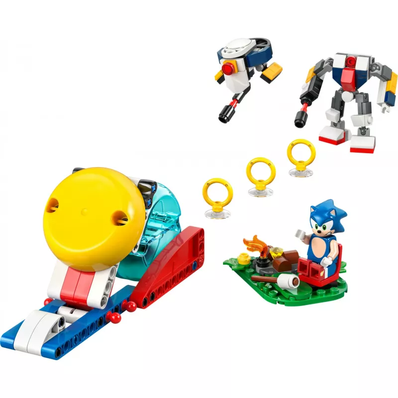 Konstruktors LEGO Sonic the Hedgehog 77001 Campfire Showdown, 177 daļas, 1 minifigūriņa, vecums 7+