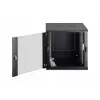 Pie sienas stiprināms tīkla korpuss DIGITUS Dynamic-N DN-37111 — 12U, 600x600 mm, IP20, atslēgas slēdzene