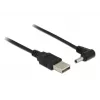 Barošanas kabelis USB A – DC 1.5m DeLOCK 83577