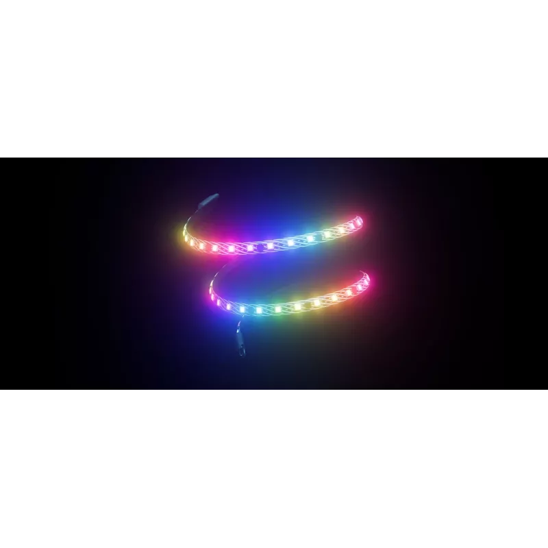 LED lente HYTE LS10 Daudzkrāsains 12V 0.2A 0.33m 3 gab.