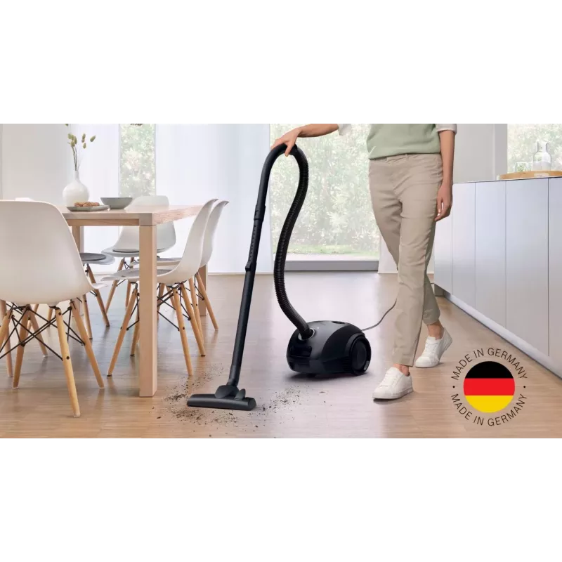 Bosch Serie 2 BGBS2LB1 putekļsūcējs 3,5 L cilindrisks putekļsūcējs Sausā tīrīšana 600 W putekļu maiss