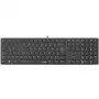 tastatūra SPEEDLINK SL-640010-BK USB German Melns Full-size 110 keys