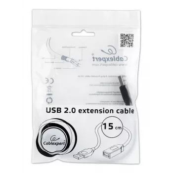 kabelis USB2 EXTENSION AM-AF/CCP-USB2-AMAF-0.15M GEMBIRD