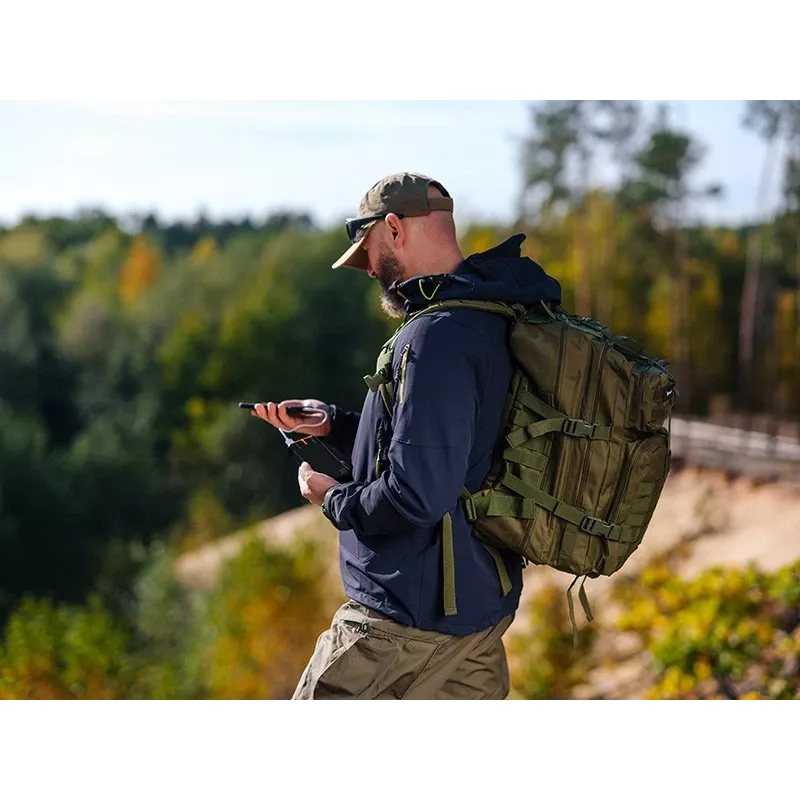 Portatīvais lādētājs TRACER EnerGen 20000 mAh, Power Delivery 20W, USB-C ieeja, 2×USB-A izejas, 3 ierīču atbalsts, oranžs