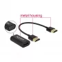 kabelis HDMI/VGA DeLOCK 65667 0.15m