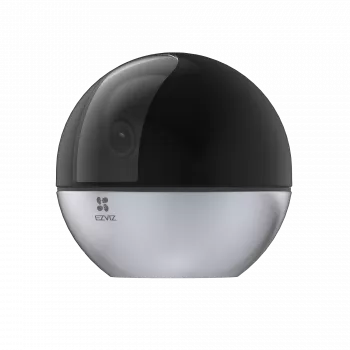 Iekštelpu IP drošības kamera EZVIZ CS-E6 — 2880×1620, 25 fps, Wi‑Fi, galda stiprinājums, nakts redzamība 10 m