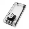 EK Water Blocks EK-Quantum Kinetic3 FLT D5 PWM izlīdzināšanas tvertnes-sūkņa kombinācija - 280mm, D-RGB, akrils