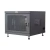 Statīva plaukts TECHLY 367652 kabeļu organizators ar 3M līmējošu stiprinājumu, tērauds, 550×550×410 mm, melns