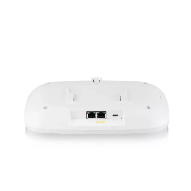 Bezvadu piekļuves punkts Zyxel NWA210AXV2-EU0101F — Divjoslu 2.4/5 GHz, 2975 Mbps, 2× RJ‑45, PoE, balts