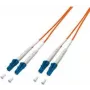 Lightwin LDP-50 LC-LC 1.0 optiskās šķiedras kabelis 1 m oranžs (LDP-50 LC-LC 1.0)