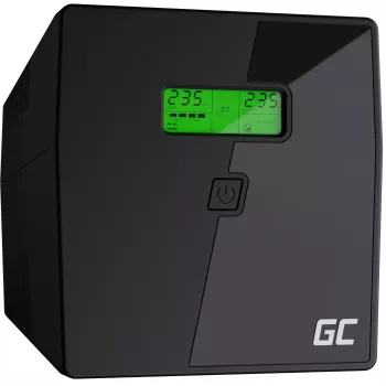 Green Cell UPS03 nepārtrauktās barošanas avots (UPS) Line-Interactive 1.999 kVA 600 W 4 AC kontaktligzdas