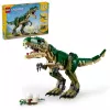LEGO Creator 3-in-1 T.Rex būvējams modeļa komplekts, 626 gab., 150 mm augstums, vecums 9+