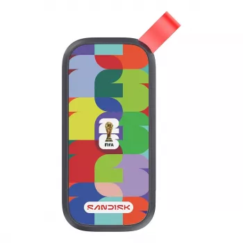 SanDisk - FIFA World Cup 2026 Edition - SSD - 1 TB - ārējais (pārnēsājams) - USB 3.2 Gen 2 (USB-C savienotājs) (SDSSDE30F-1T00-G25)