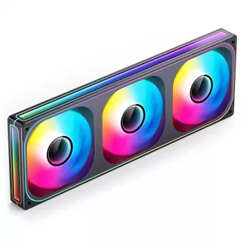 Dzesēšanas radiatora ventilators Jonsbo ZB-360 Reverse Blade PWM ARGB 360mm Melns