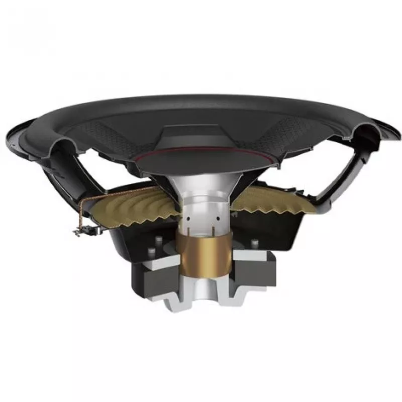 Pioneer TS-WX306B - Iepriekš uzstādīts zemfrekvences skaļrunis - Aktīvais zemfrekvences skaļrunis - 1300 W - 4 Ohm