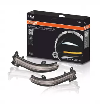 LEDvance Osram DMI F20 BK S melns LED lukturis 20 W 4000K BMW