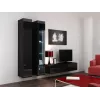 Cama Vitrīna VIGO '180' 180/40/30 melns/melns glancēts
