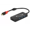 USB centrmezgls DeLOCK USB 3.0 Type-C 3 pieslēgvietas