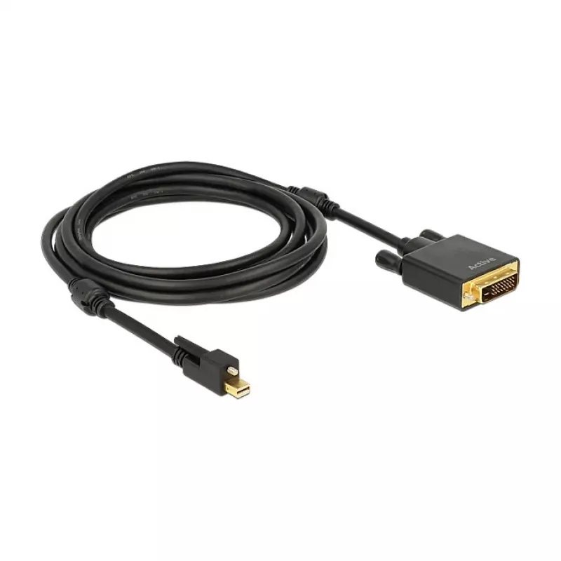 Video kabeļa adapteris DeLOCK 83727 Mini DisplayPort uz DVI-D 3m
