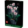 LEGO 10311 Icons Orchid Mākslīgā auga būvēšanas komplekts ar ziediem, mājas dekora aksesuārs pieaugušajiem, Botāniskā kolekcija, dāvana sievai vai vīram