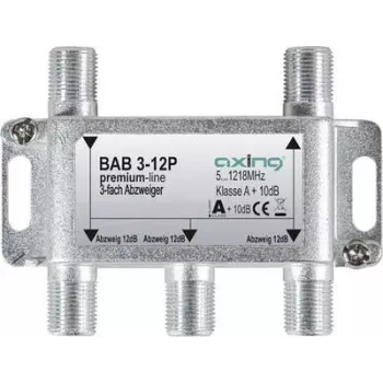 Axing BAB 3-12P kabeļu sadalītājs, pelēks (BAB 3-12P)