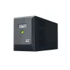 Nepārtrauktās barošanas avots UPS Line-Interactive Green Cell 1.5 kVA / 1050 W, 5 maiņstrāvas kontaktligzdas, tīrs sinusa vilnis, AVR, USB, Tornis, Melns