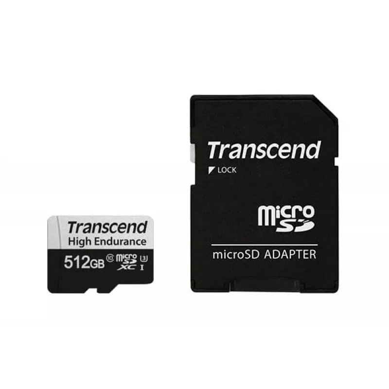 MicroSDXC Transcend 512 GB UHS-I 10. klase USD350V