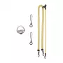 Sunnylife GS022 daudzfunkcionāla kakla siksna Pocket 3 (dzeltena)