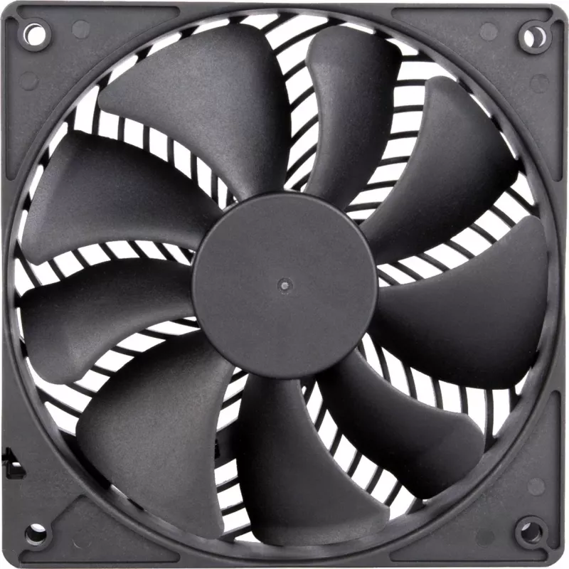 SilverStone Air Penetrator 120i Pro 120mm korpusa ventilators — melns