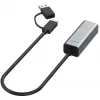 Ethernet adapteris ALLNET ALL-NC-2.5G-USBC_A USB 3.0 Type-C & Type-A 2,5 Gbps Multi‑Gigabit LAN