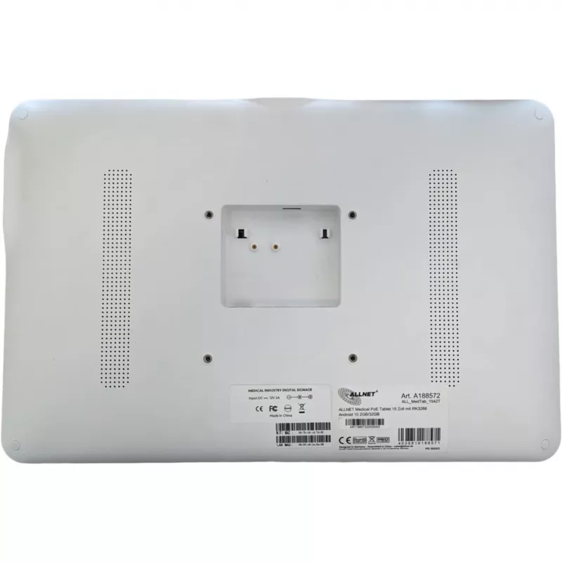 Medicīniskā planšete ALLNET MedTab150 15 collas RK3568 Android 11 4GB RAM 16GB krātuve