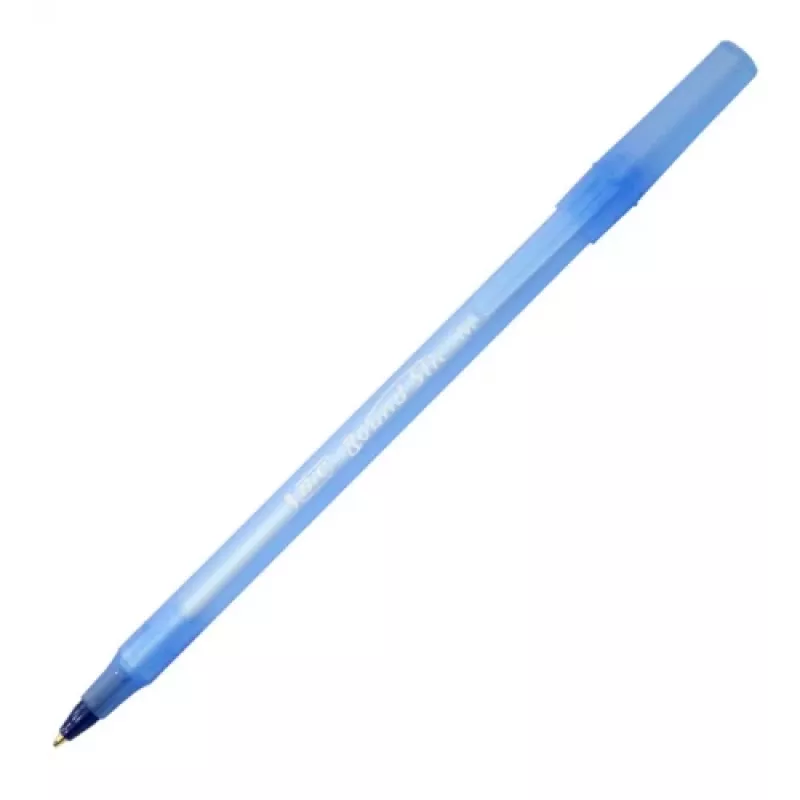 BIC lodīšu pildspalvas ROUND STIC 1.0 mm, zila, 1 gab. 256378